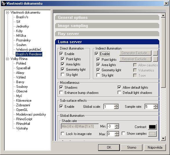 Vlastnosti dokumentu