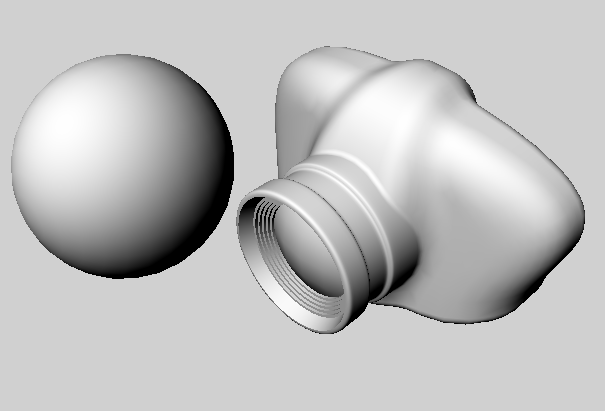 První renderování objektů