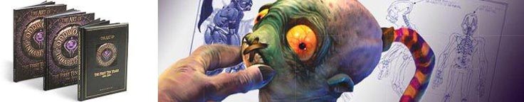 Kniha Art of Oddworld Inhabitants