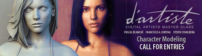 Ukázka z knihy artiste: Character Modeling