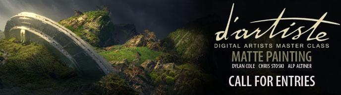 Ukázka z knihy d´artiste:Matte Painting