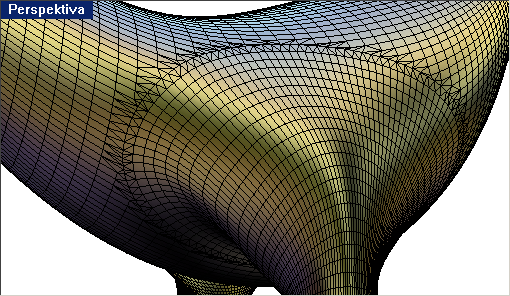 Spojené plochy, jemná síť