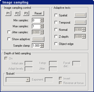 Image sampling