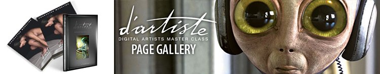 Ukázka stránek knihy Character modeling