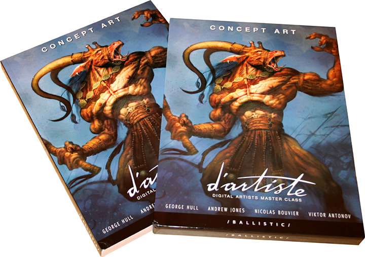 Ballistic Publishing - d´Artiste Concept Art, krabička