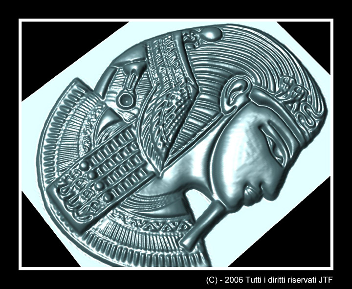 Rhinoceros 4.0 a ZSurf - Ramses, basreliéf