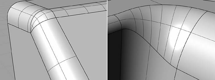 Rhino 4 a zaoblení s proměnným poloměrem