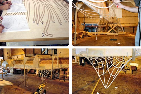 Alishan bridge - fyzický model z překližky a jeho výroba