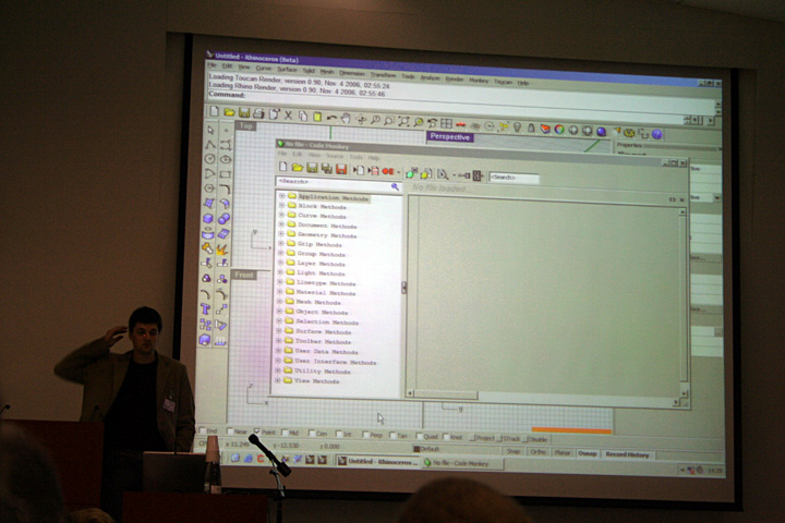 Skriptovací prostředí Monkey pro Rhino 4.0