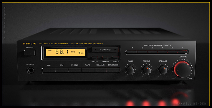 Render Rhino + Maxwell 06