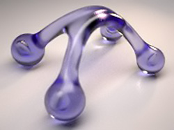 Maxwell + Rhino 4 - scéna Massager