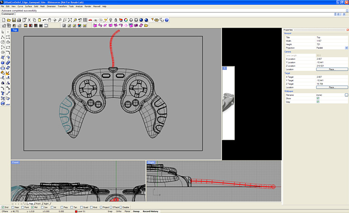 Tvorba stínu pod ovladačem