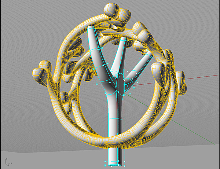 Modelování s T-Splines - 30