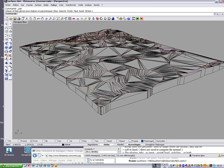 Topografický plugin pro Rhino 4 - 01