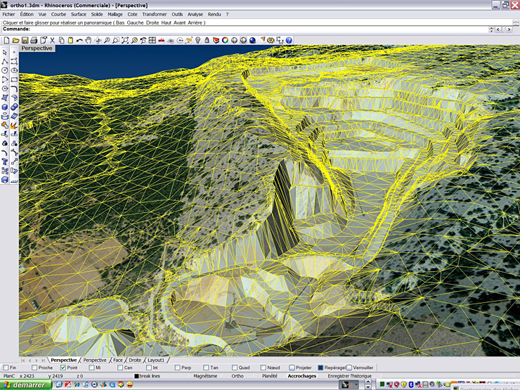 Topografický plugin pro Rhino 4 - 01