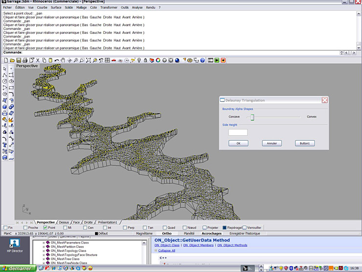 Topografický plugin pro Rhino 4 - 01