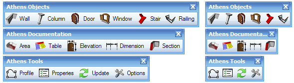VisualArq 01 - ikony