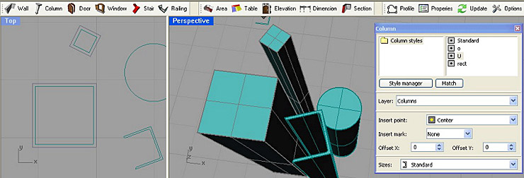 VisualArq 02 - sloup