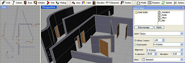 VisualArq 03 - dveře