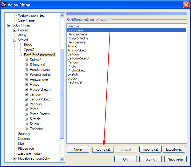 Rhino 4 a DirectX 9 - obrázek 1