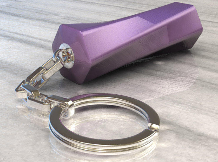 Brazil pro Rhino - klíčenka