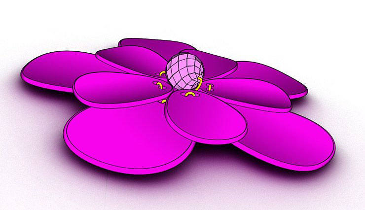 Ambient occlusion shader v Brazilu pro Rhino