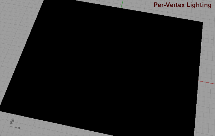 Rhino 4 a per vertex lighting