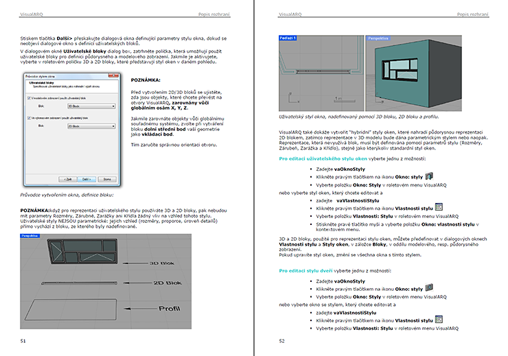 Český manuál pro VisualARQ 02