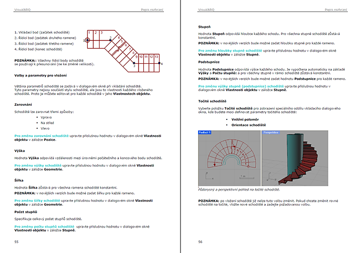 Český manuál pro VisualARQ 03