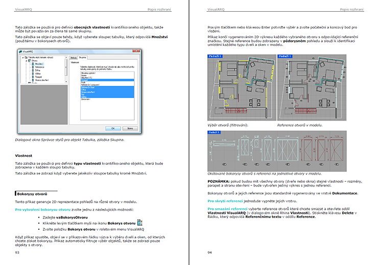 Manuál pro VisualARQ