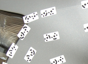 RhinoPhoto - 3D digitalizace - umístění terčíků na objekt