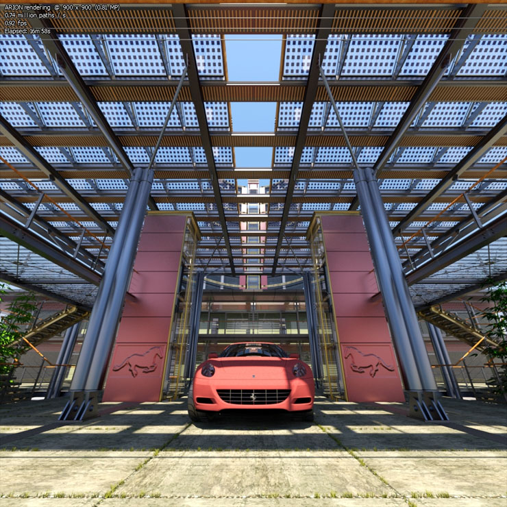 Ukázka - Arion, uživatel Itchest