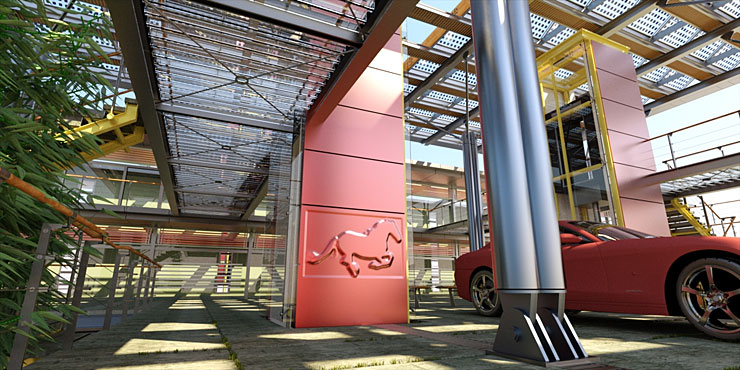 Tento render v Arionu trval 16 minut