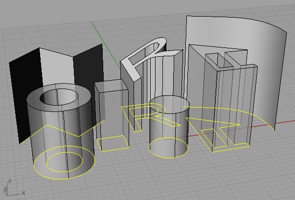 Lehké vytažení v Rhinu 5.0