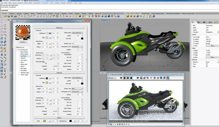 V-Ray pro Rhino RT