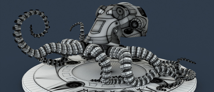 Arion 1.5.1 - drátový model